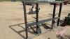 A85 Buhler/Allied Loader Mount 4-Prong Bale Fork - 3