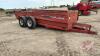 A131 Case IH 1580 Tandem Axle Manure Spreader