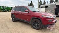 A148 2015 Jeep Cherokee North SUV, VIN#1C4PJMCB0FW588259, TOD, Seller: Lonnie Studer, SELLER: FRASER AUCTION SERVICE LTD______________________________________**Key**