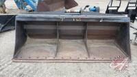 A160 7' clean up Bucket for excavator.
