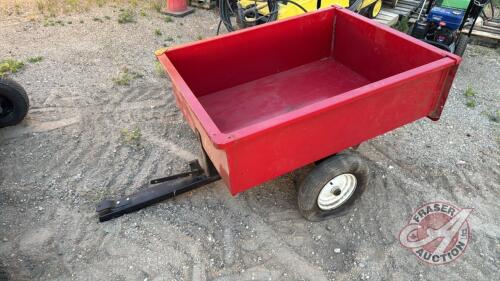 A171 Red Yard Dump Wagon