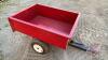 A171 Red Yard Dump Wagon - 3