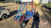 A168 Home Built Kids 4 Wheel Go Cart **Key**