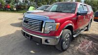 A158 2010 Ford F150 XLT Pickup Truck, VIN#1FTFW1EV9AFC39547, TOD, OWNER: Mitchel J Schuddemat, SELLER: FRASER AUCTION SERVICE LTD______________________________________*,**Key**
