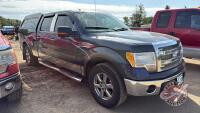 A91 2013 Ford F150 XLT Pickup Truck, VIN#1FTFW1EF8DFD58624, TOD, OWNER: James Colony Farms Ltd. , SELLER: FRASER AUCTION SERVICE LTD______________________________________***Key**