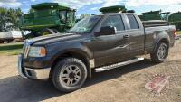 A168 2008 Ford F150 XLT 4 x 4 Extended Cab Pickup Truck, VIN# 1FTRX14W28FC3382, TOD, OWNER: Brenda Linner, SELLER: FRASER AUCTION SERVICE LTD______________________________________*, **Keys**