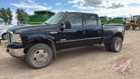 A188 2007 Ford F350 Super Duty Lariat Dually Truck, VIN# 1FTWW33P47EB36552, TOD, OWNER: Joseph McCaughan , SELLER: FRASER AUCTION SERVICE LTD______________________________________* **Key**
