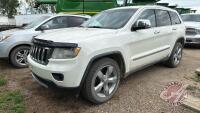 A62 2011 Jeep Grand Cherokee Limited, VIN#1JRR5GT0BC578862, TOD, OWNER: Linda Shelestynski-Kasprick, SELLER: FRASER AUCTION SERVICE LTD______________________________________* **Keys**