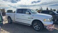 A148 2014 Dodge Ram 1500 Laramie 4 x 4, VIN#1C6RR7VW2ES325785, TOD, OWNER: Lonnie Studer, SELLER: FRASER AUCTION SERVICE LTD______________________________________*, **Keys**