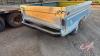A163 8' Chevrolet Truck Box Trailer, TOD, Owner: Robert Deleau, Seller: OWNER: , SELLER: FRASER AUCTION SERVICE LTD______________________________________* VIN- NA - 2