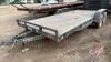 A193 2010 18' Maxey Tandem Axle Flat Deck Bumper Hitch Trailer, VIN#5R8CH1824BM020094, TOD - 2