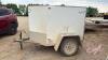 A193 2010 6' Sharp MFG V-Nose Enclosed Trailer, VIN# 1S9BE0614A1870394, TOD - 2