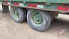 A124 1970 24' Tandem Axle 5th Wheel Flat Deck Trailer, VIN#TK19708, TOD, OWNER: Gregory Magill, SELLER: FRASER AUCTION SERVICE LTD______________________________________* - 4