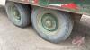 A124 1970 24' Tandem Axle 5th Wheel Flat Deck Trailer, VIN#TK19708, TOD, OWNER: Gregory Magill, SELLER: FRASER AUCTION SERVICE LTD______________________________________* - 7