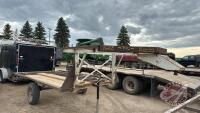 A208 2026 Single Axle Flat Deck 5th Wheel Trailer, TOD, OWNER: Melissa Grindheim, SELLER: FRASER AUCTION SERVICE LTD______________________________________*S/N- NA