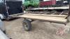 A208 Single Axle Flat Deck 5th Wheel Trailer, TOD, OWNER: Melissa Grindheim, SELLER: FRASER AUCTION SERVICE LTD______________________________________*S/N- NA - 2