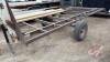 A208 Single Axle Flat Deck 5th Wheel Trailer, TOD, OWNER: Melissa Grindheim, SELLER: FRASER AUCTION SERVICE LTD______________________________________*S/N- NA - 3
