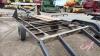A208 Single Axle Flat Deck 5th Wheel Trailer, TOD, OWNER: Melissa Grindheim, SELLER: FRASER AUCTION SERVICE LTD______________________________________*S/N- NA - 5