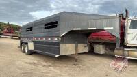 A221 2002 20' Norbert's Tandem Axle Stock Trailer, S/N- 2N9C7S7242G017447,TOD, OWNER: Jonathan McPherson , SELLER: FRASER AUCTION SERVICE LTD______________________________________*