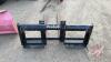 A161 HLA HD12BO500 Skid Steer Pallet Forks, S/N 23LA64365 - 2