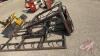 A183 Hydraulic Bale Grab Skid Steer Mount - 2