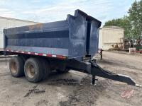 A147 14' Duncan Brothers Welding Gravel Trailer