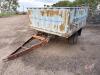 A193 9' Truck Box Dump Wagon, **No TOD** - 4