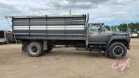 A225 1987 Ford F800 Single Axle Truck, VIN# 1FDPT84A9HVA21303, SAFETIED, TOD, Owner: Tanya Beech, SELLER: FRASER AUCTION SERVICE LTD______________________________________, **Key**