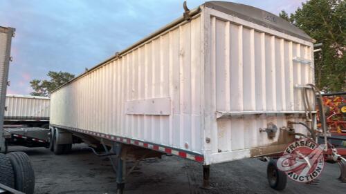 A102 1980 38' Lode King Tandem Axle Hopper Bottom Grain Trailer, VIN#GT380480173, TOD, OWNER: Jason Dobbin, SELLER: FRASER AUCTION SERVICE LTD______________________________________**