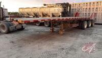 A192 1995 29' Thru-way Tri- Axle Hi-Boy Flat Deck Lead Trailer, VIN#2T9FA2833S1011206, TOD, OWNER: Aaron Ashcroft, SELLER: FRASER AUCTION SERVICE LTD______________________________________*