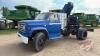A249 1985 GMC 7000 Single Axle Truck with 2002 Atlas-Kran 1402 A4 Crane, VIN# 1GDL7D1B3FV513525, NO TOD, **Key**