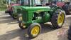 A170 John Deere AR Styled 2 Wheel Drive Tractor, S/N 272073, NO Key - 2