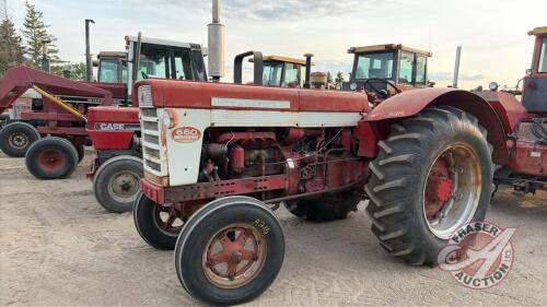 A216 International 660 Diesel Tractor , S/N 4959, **Key**