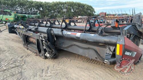 A218 25' Case IH 2052 Draper Header, S/N CCC0014028