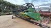 A169 25' John Deere 925 Flex Header on Transport, S/N 673197