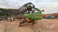 A226 36' John Deere 936D Draper Header, S/N D711254