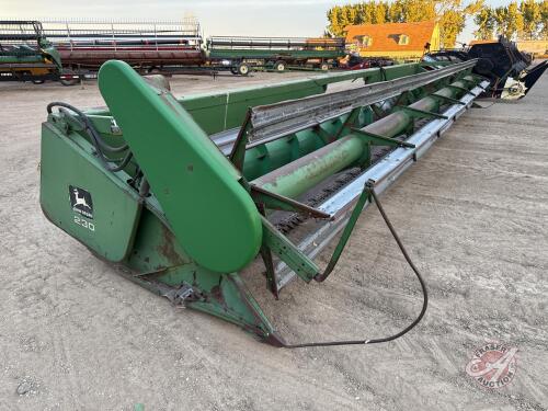 A228 30' John Deere 230 Header, S/N 486265