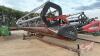 A186 30' Case IH 1010 Rigid Header on Transport, S/N JJC0126229