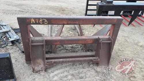 A183 2 Prong Fork with John Deere 740 Mounts
