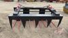 A197 New 92" Manure Fork with Grapple ALO Mounts - 3