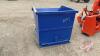 A197 39" Fork Mount Dumpster Box - 3