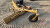 A193 7' King Kutter 3pt Blade with Manual Angle and Trailing Wheel - 2