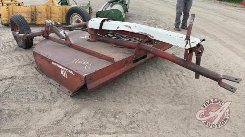 A233 6' International 411 Trailer Style Rotary Mower, S/N N/A