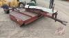 A233 6' International 411 Trailer Style Rotary Mower, S/N N/A