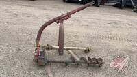 A240 3pt Post Hole Auger