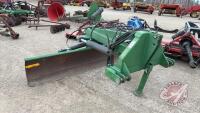 A241 9' Frontier RB2409 3pt Hydraulic Multi Angle Blade, S/N 100209