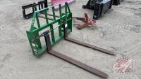 A184 Frontier 48" Pallet Forks, S/N 0002727