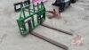 A184 Frontier 48" Pallet Forks, S/N 0002727
