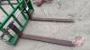 A184 Frontier 48" Pallet Forks, S/N 0002727 - 2