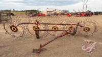 A180 5 Wheel Hay Rake